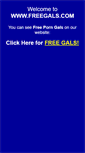 Mobile Screenshot of freegals.com
